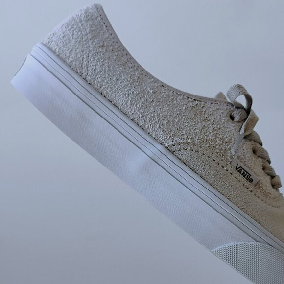 Vans Women's Authentic Suede Mix Sneaker in Awesome Moon Rock Brown Gray - Picture 5 of 11